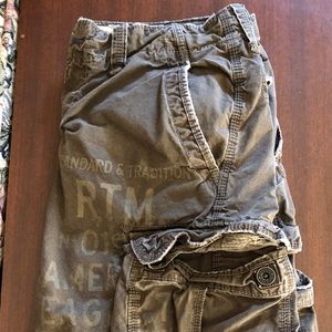 American Eagle Cargo Shorts 36
